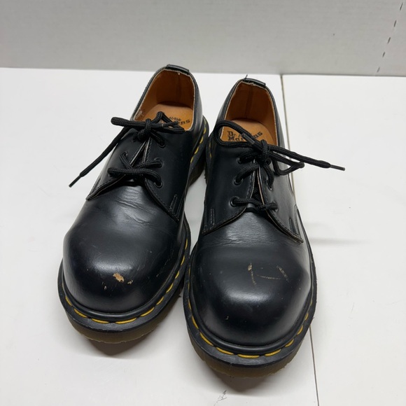 Dr. Marten Made in England Steel Toe Chunky Oxfords - Picture 4 of 9